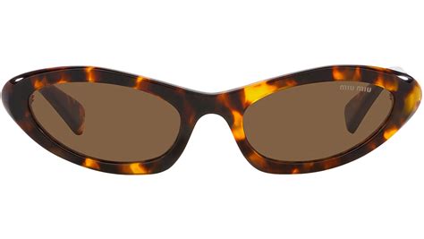 Miu Miu MU 09YS Sunglasses VAU06B Tortoise .